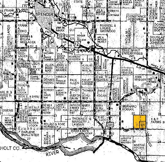 Holt & Boyd County Nebraska Land Auction