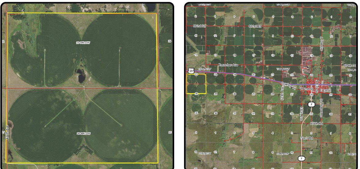 Brown County, Nebraska Irrigated Farm For Sale