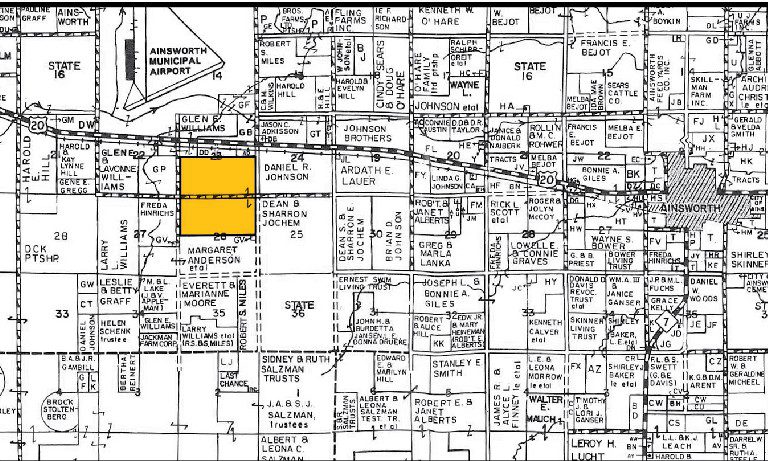 Brown County, Nebraska Irrigated Farm For Sale