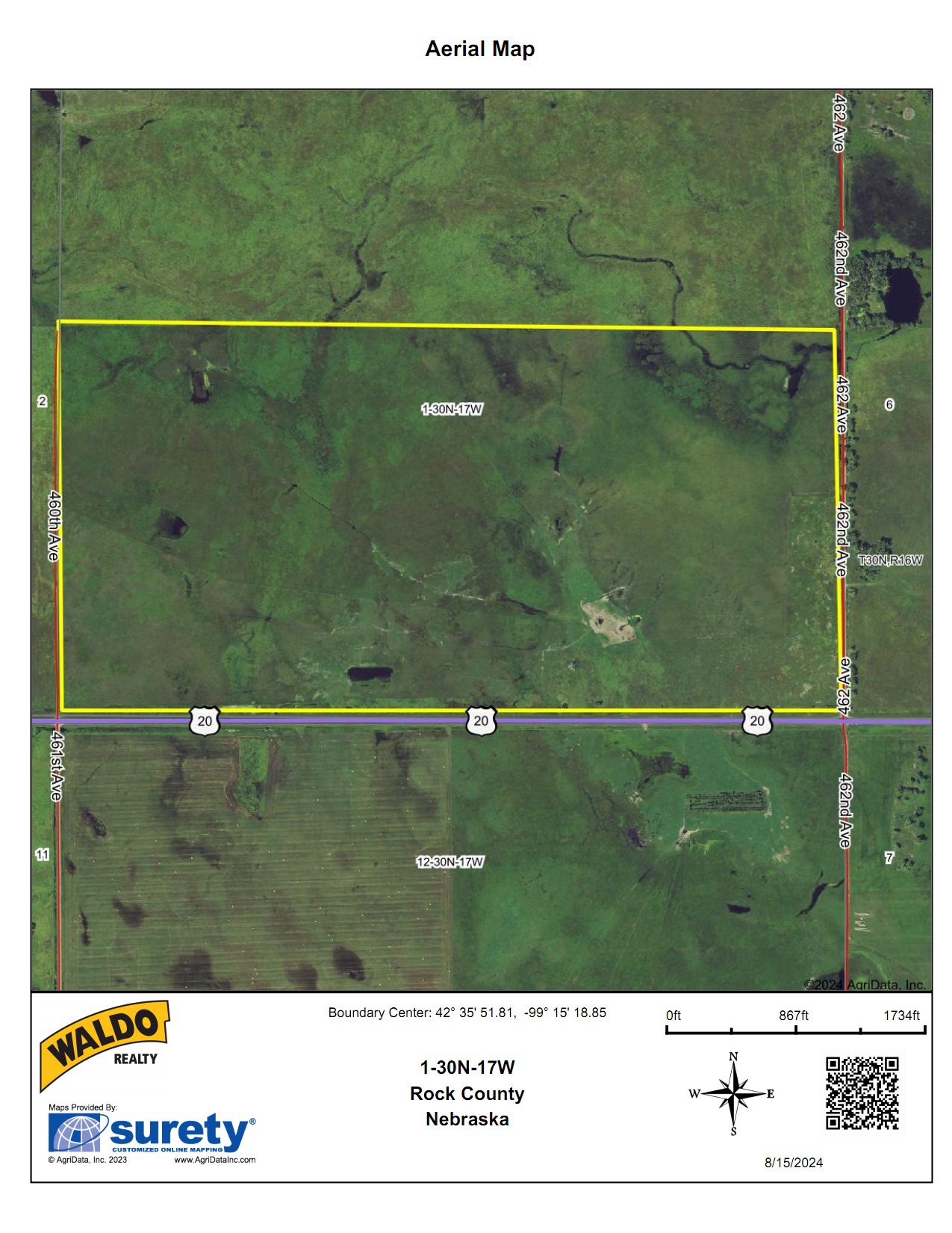 Live auction - Brown/Holt/Rock County, Nebraska