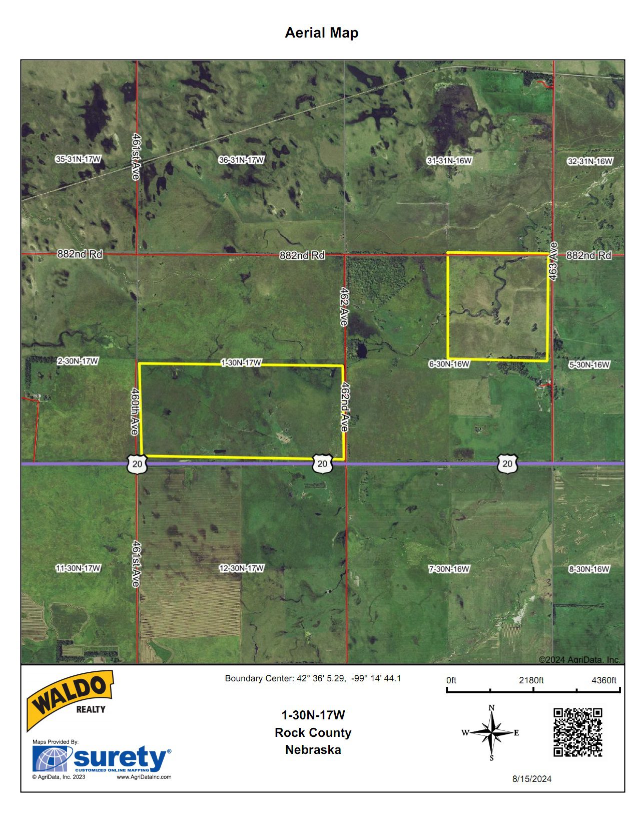 Live auction - Brown/Holt/Rock County, Nebraska