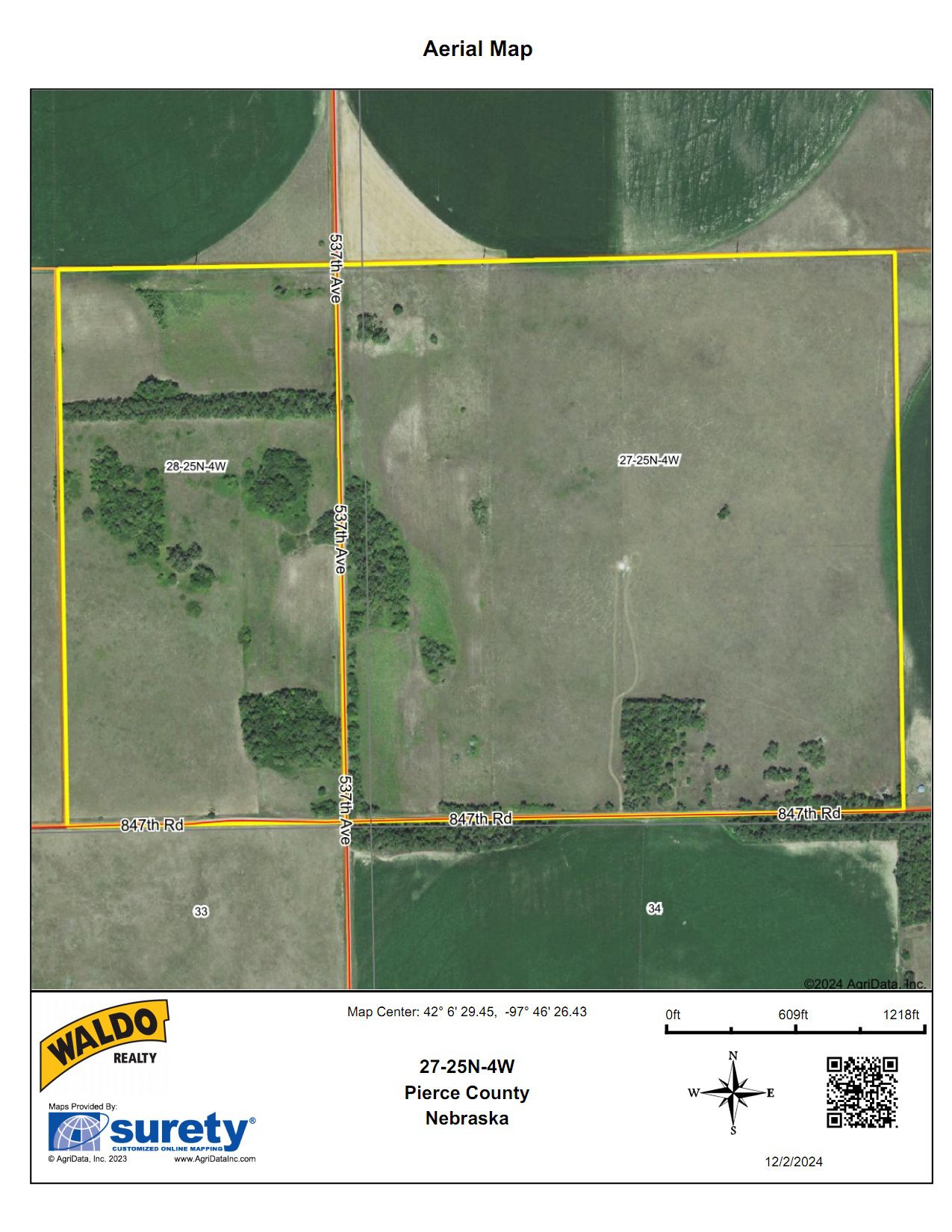 Pierce County Nebraska Pasture For Sale