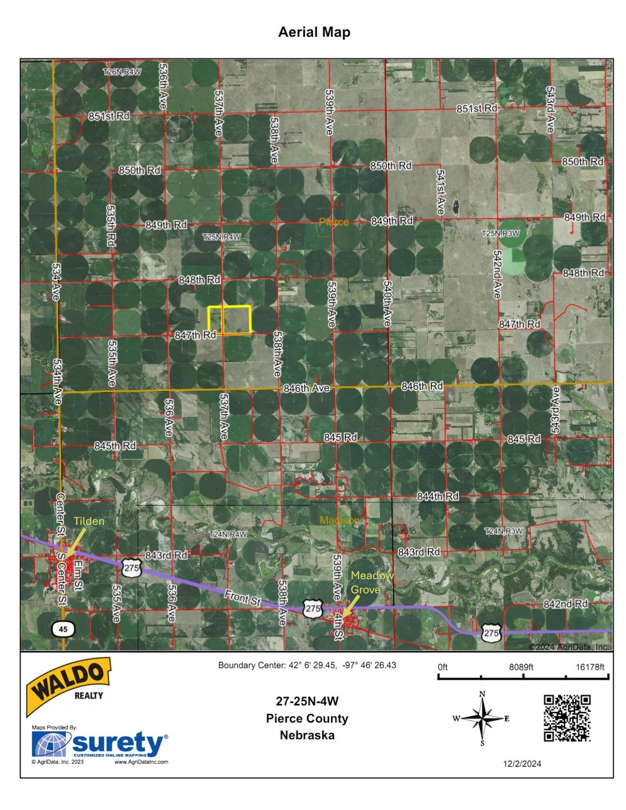 Pierce County Nebraska Pasture For Sale