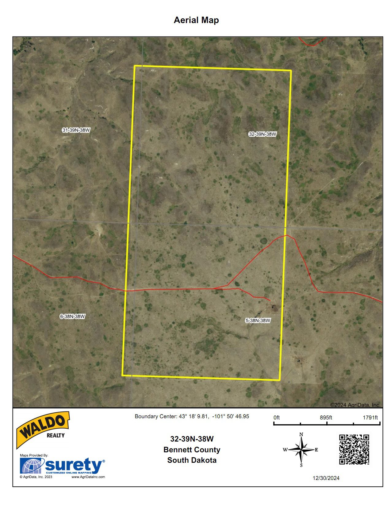 Bennett County, South Dakota Ranchland Auction