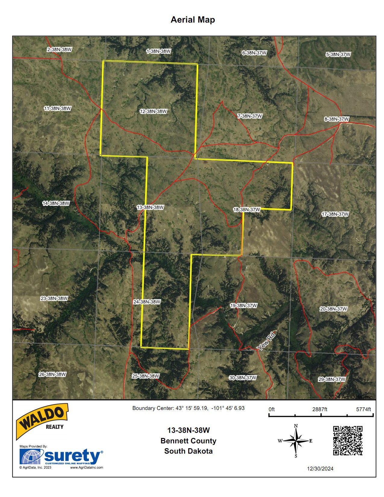 Bennett County, South Dakota Ranchland Auction