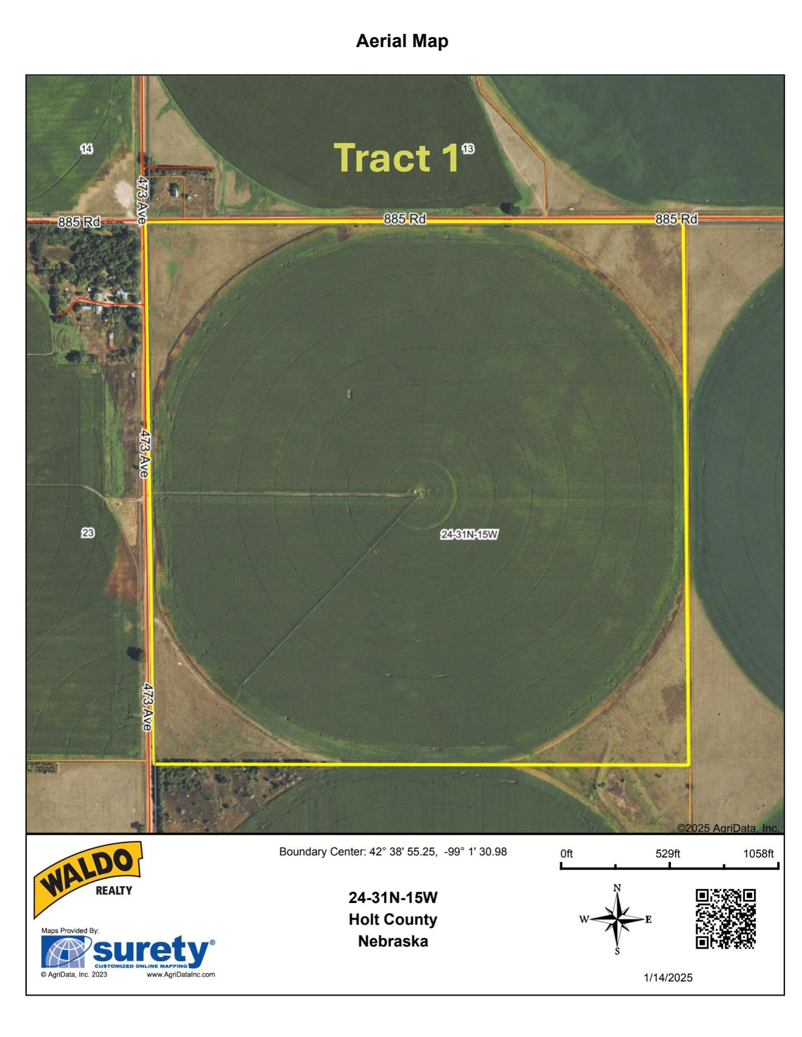 Holt County, Nebraska Irrigated Farms and Pasture Auction