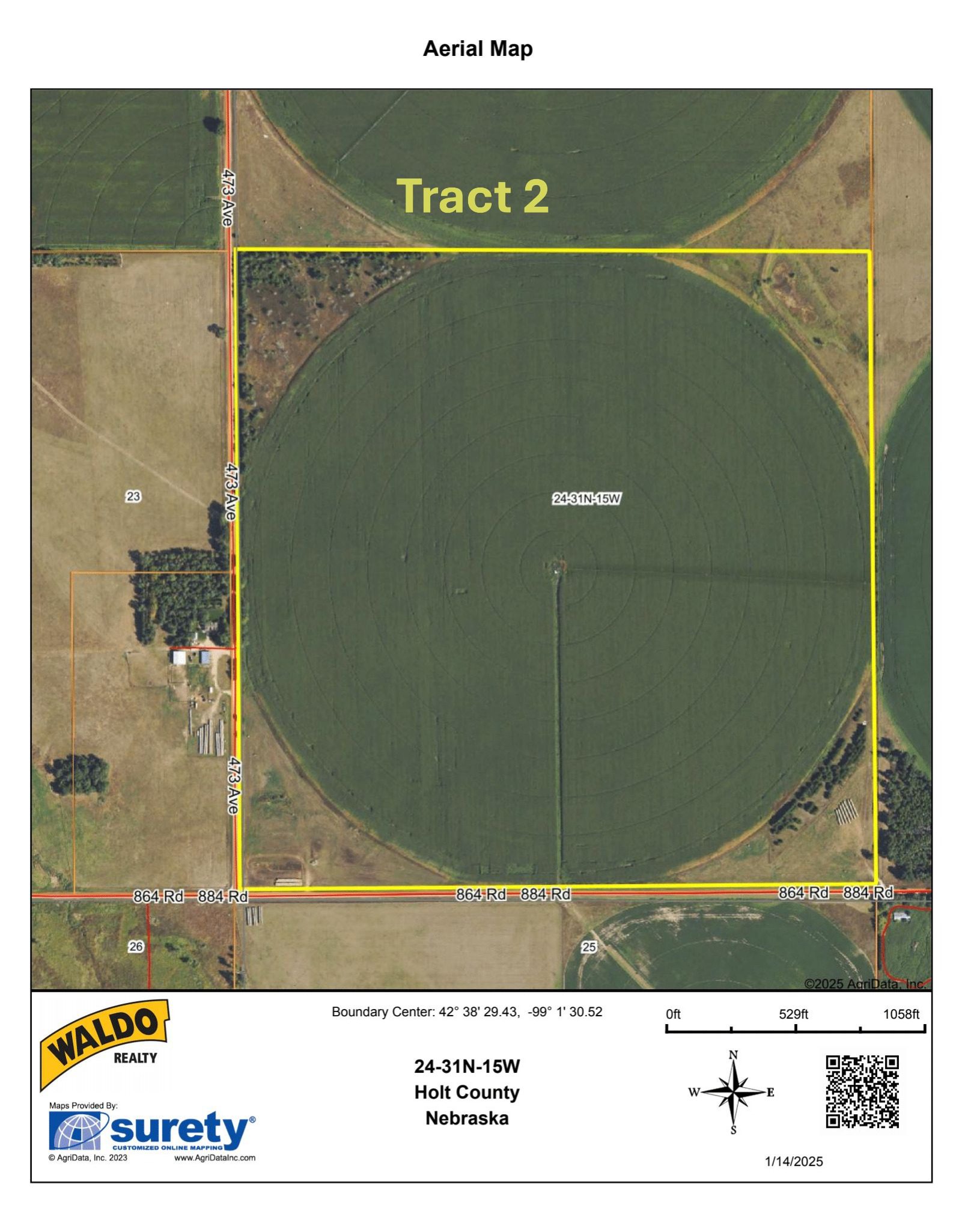 Holt County, Nebraska Irrigated Farms and Pasture Auction