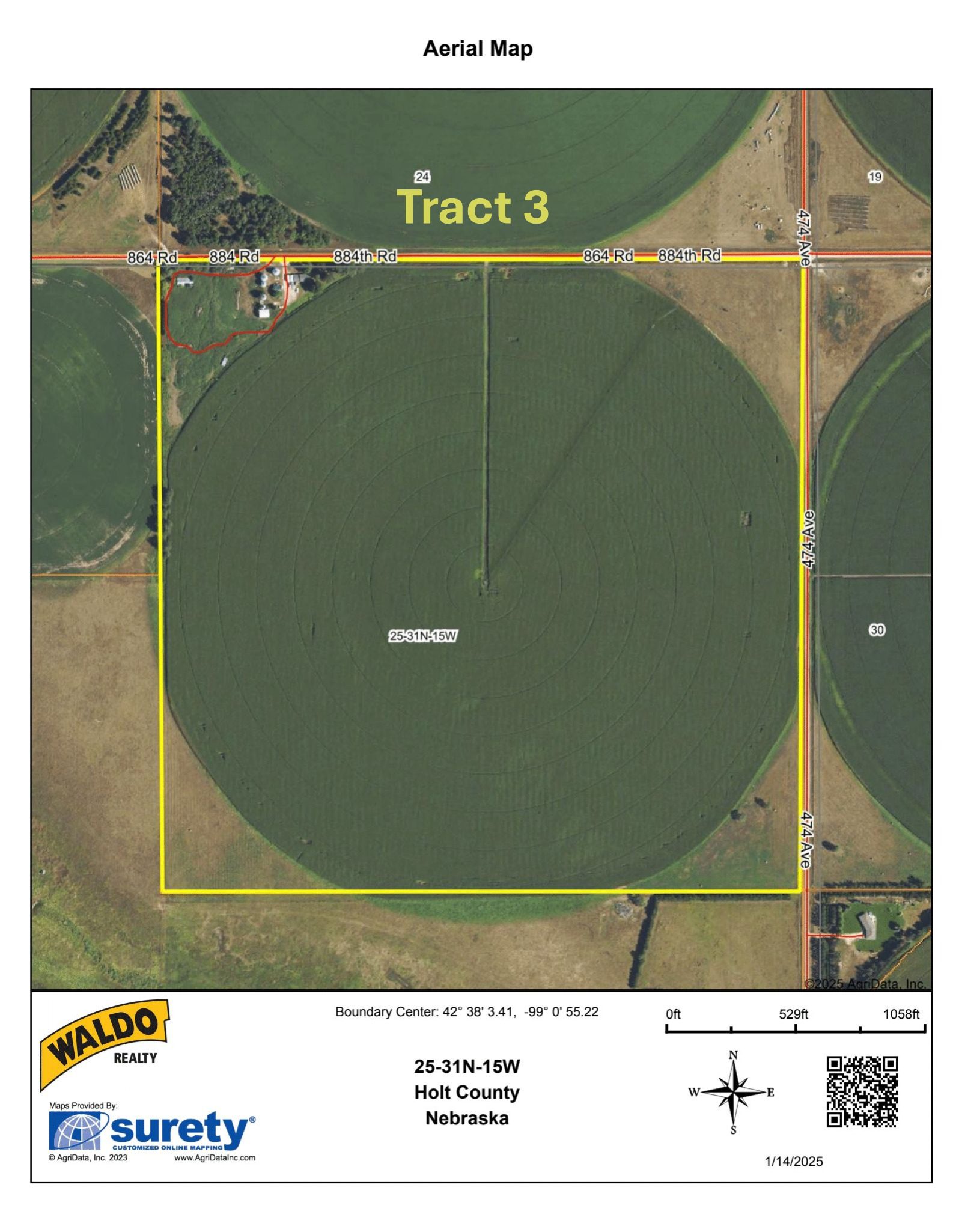 Holt County, Nebraska Irrigated Farms and Pasture Auction