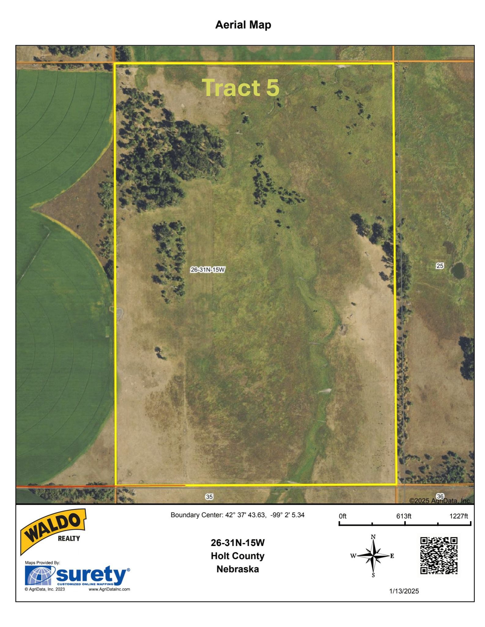 Holt County, Nebraska Irrigated Farms and Pasture Auction