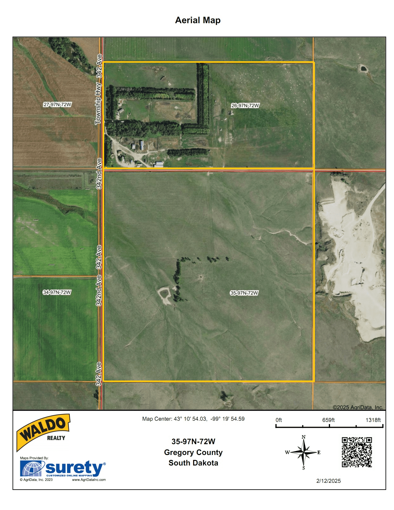 Gregory County, South Dakota Pasture & Ranching Headquarters Auction