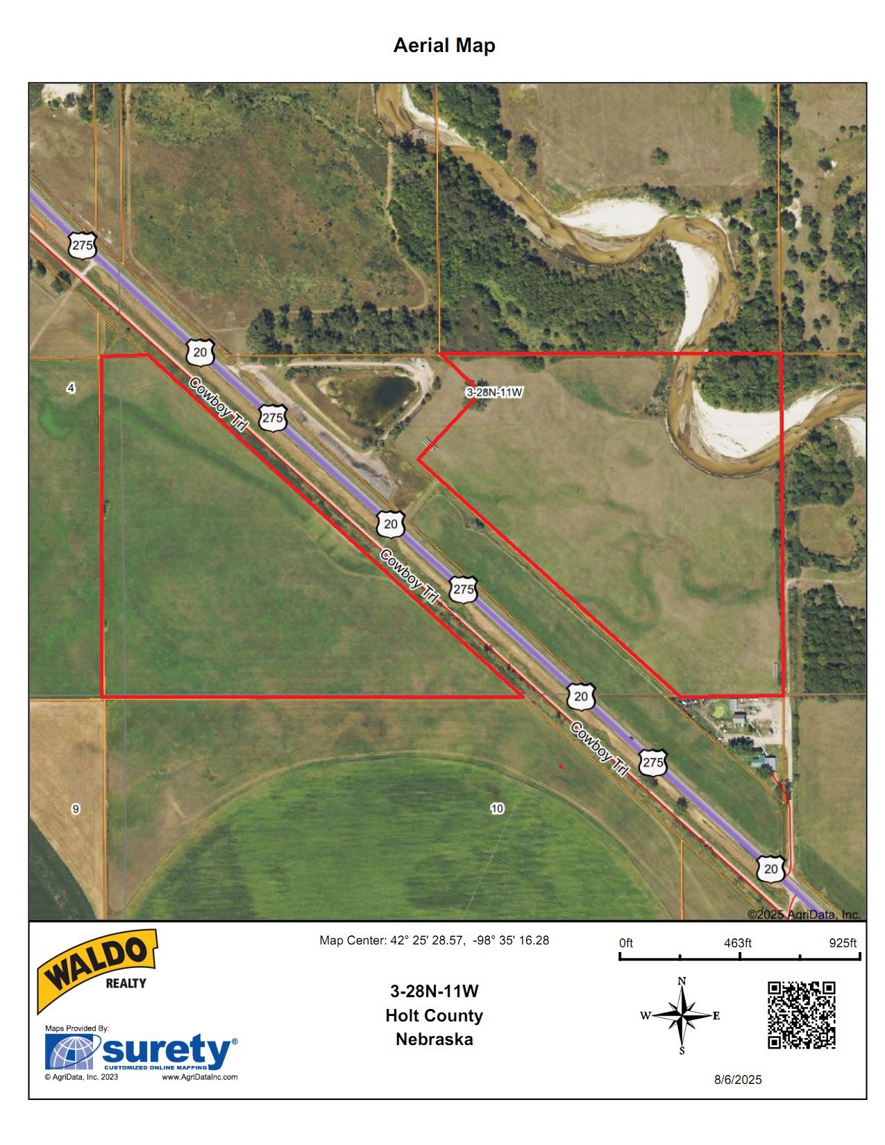 Holt County, Nebraska Hay Meadow For Sale