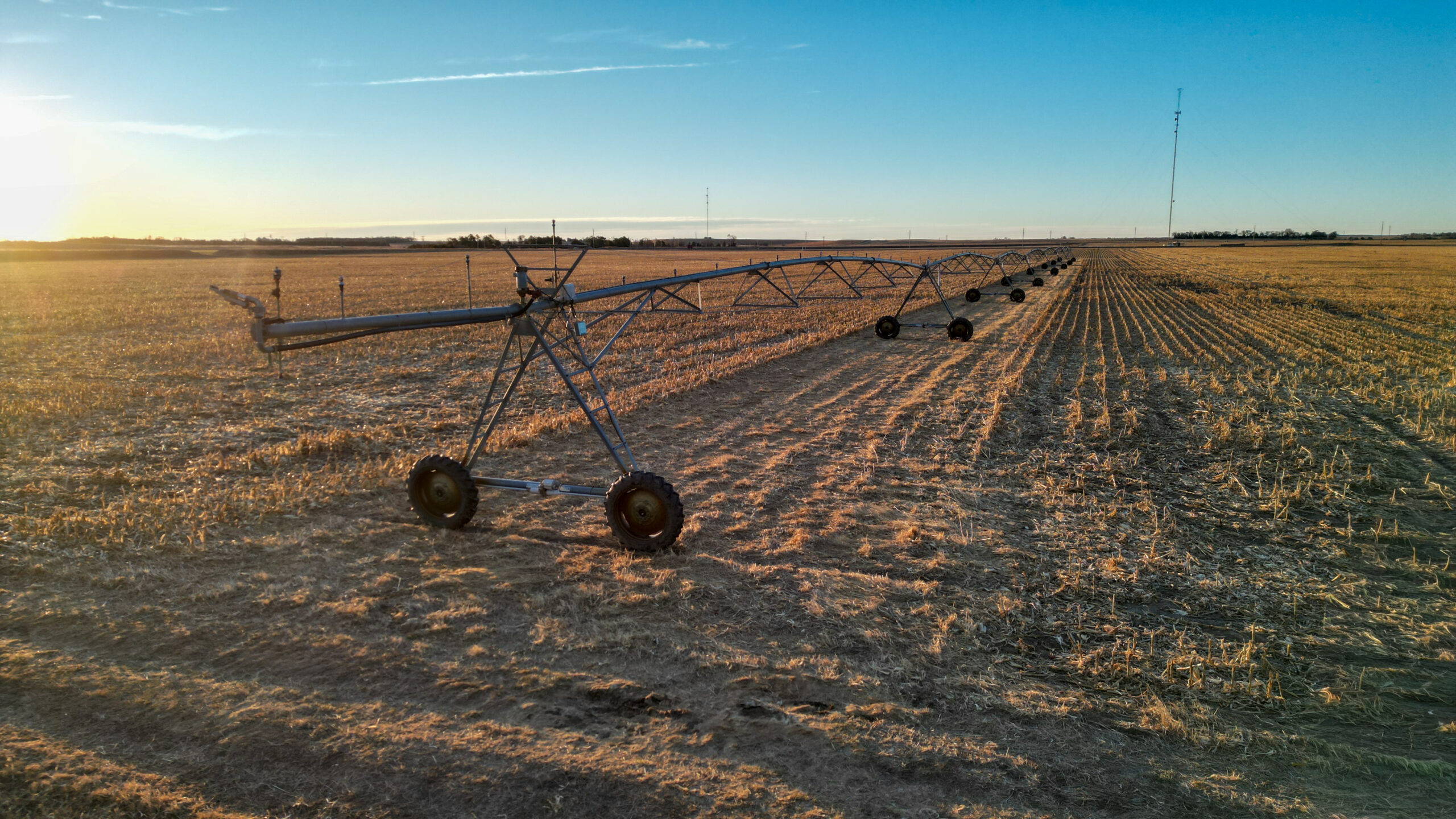 Brown County Irrigated Quarter with Home & Shop For Sale